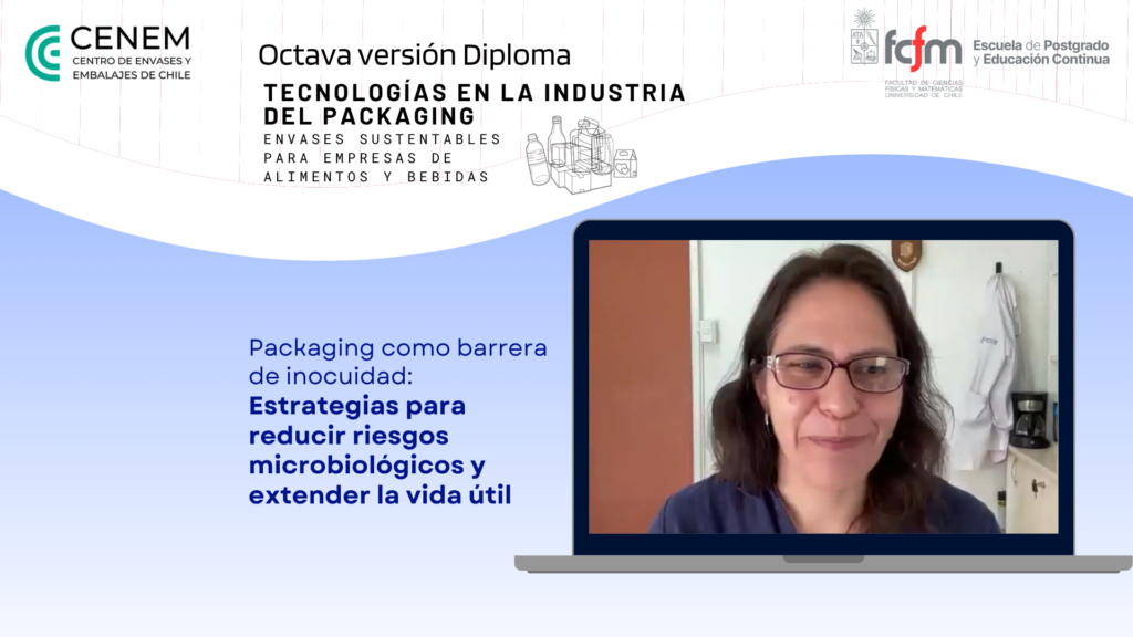 Webinar del Diploma de Postítulo by CENEM abordó el packaging como barrera clave para la inocuidad alimentaria
