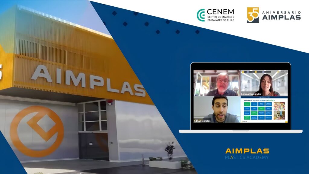 CENEM y AIMPLAS realizaron un exitoso webinar sobre aplicación de la legislación de plásticos reciclados en envases en contacto con alimentos